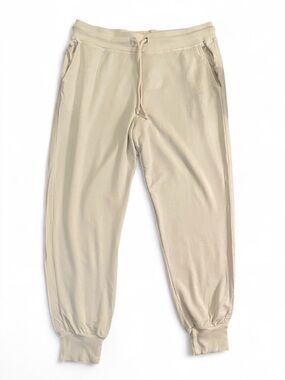 NWT Sundry Off- White Jogger Sweatpants Womens Size 3